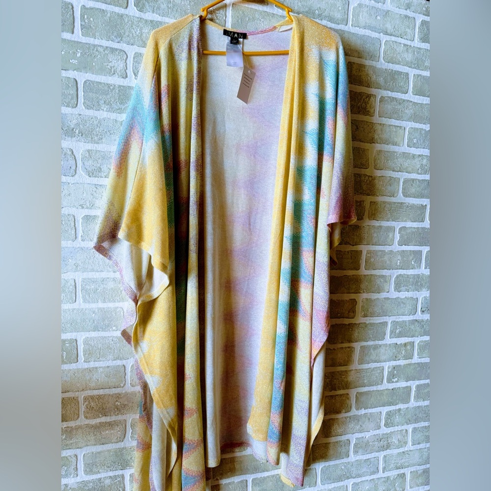 IMAN Metallic Knit Sweater